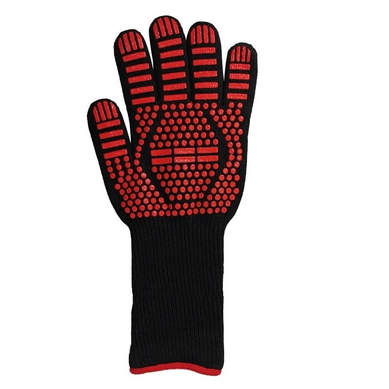 One Piece BBQ Gloves High Temperature Resistance