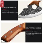 Multifunctional Kitchen Knife Stainless Steel Forged Knife Meat Cleaver Boning Knife with Bottle Opener Portable Pocket Knife - Image 5