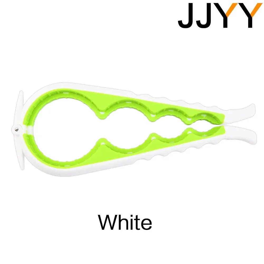 JJYY Can Opener Multifunctional Four In One Beverage Bottle Opener Cap Twister Four Position Can Opener Anti Slip Cap Twister