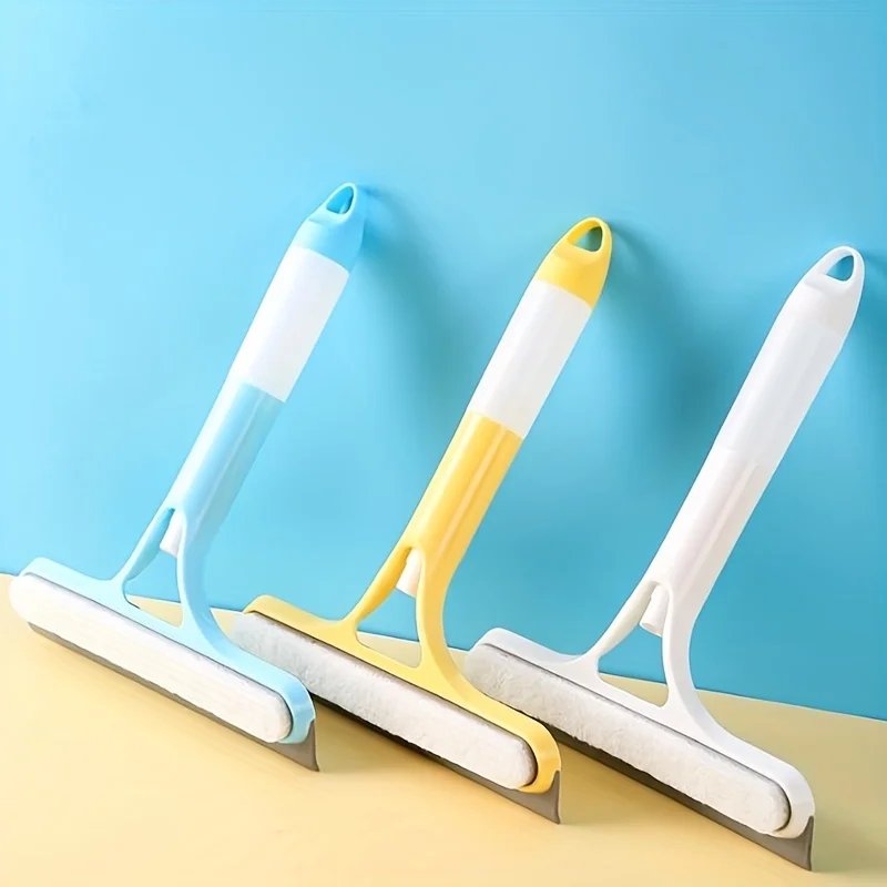 Multifunctional Glass Wiper with Watering Can - Perfect for Cleaning Mirrors, Windows, and Cars - Includes Bathroom Accessories Multifunctional Glass Wiper with Watering Can - Perfect for Cleaning Mirrors, Windows, and Cars - Includes Bathroom Accessories