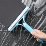 Multifunctional Glass Wiper with Watering Can - Perfect for Cleaning Mirrors, Windows, and Cars - Includes Bathroom Accessories - Image 3