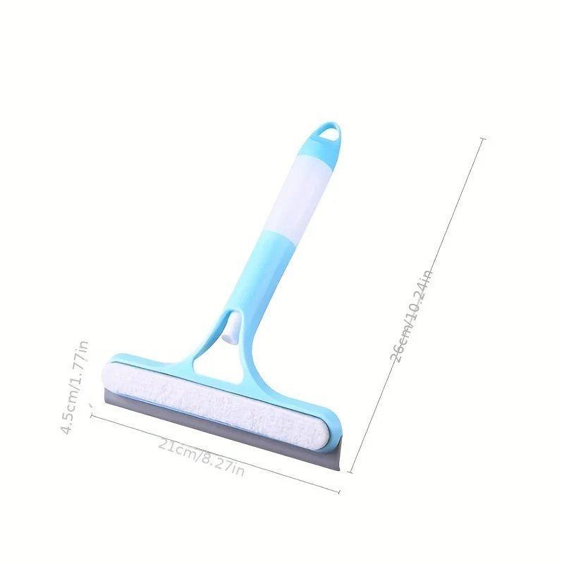 Multifunctional Glass Wiper with Watering Can - Perfect for Cleaning Mirrors, Windows, and Cars - Includes Bathroom Accessories Multifunctional Glass Wiper with Watering Can - Perfect for Cleaning Mirrors, Windows, and Cars - Includes Bathroom Accessories