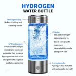 Hydrogen-Rich Water Cup Electric Hydrogen Rich Water Generator Bottle Titanium Quality Filter Portable Antioxidant Lonizer - Image 3