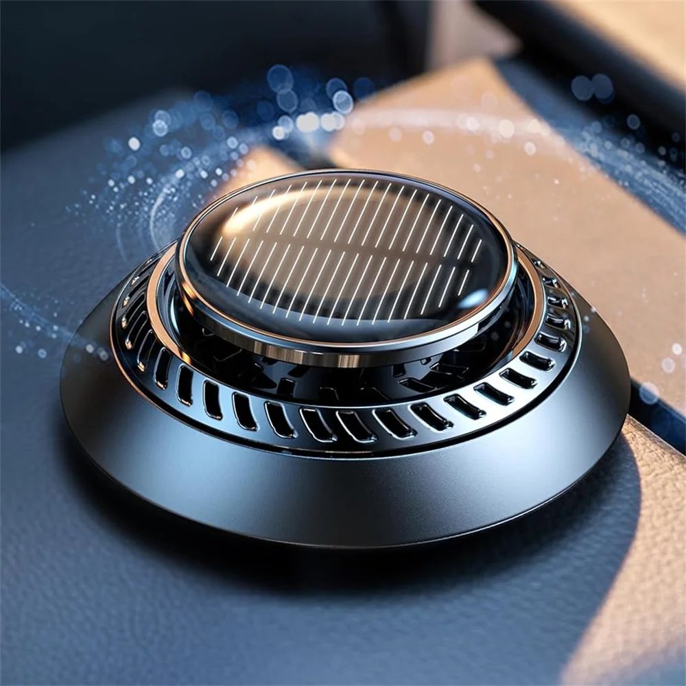 Solar Powered Car Aromatherapy Solar automatic rotation Car Air Freshener Fragrance Car Ornaments Car Diffuser for Essential Oil Solar Powered Car Aromatherapy Solar automatic rotation Car Air Freshener Fragrance Car Ornaments Car Diffuser for Essential Oil