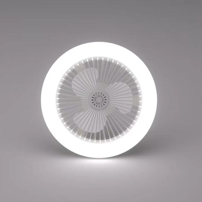 Rotatable 3in1 Ceiling Fan with Remote Control Lighting Lamp E27 Converter Base Lighting Base Bedroom Living Room Miflame - Image 3