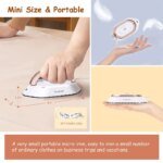 Handheld Mini Electric Dry Iron 120V/220V Dual-voltage 30S Heat Non-steam Garment Irons for Clothes Portable Lightweight Travel - Image 3