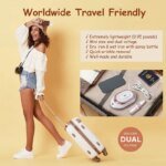Handheld Mini Electric Dry Iron 120V/220V Dual-voltage 30S Heat Non-steam Garment Irons for Clothes Portable Lightweight Travel - Image 6