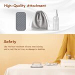 Handheld Mini Electric Dry Iron 120V/220V Dual-voltage 30S Heat Non-steam Garment Irons for Clothes Portable Lightweight Travel - Image 2