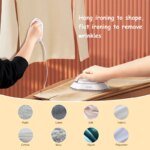 Handheld Mini Electric Dry Iron 120V/220V Dual-voltage 30S Heat Non-steam Garment Irons for Clothes Portable Lightweight Travel - Image 5