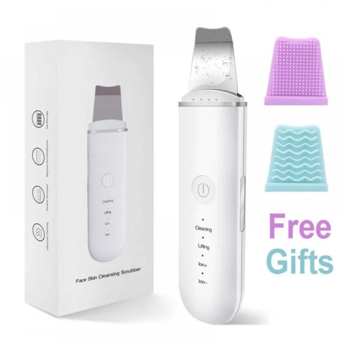 Ultrasonic Skin Care Spatula Vibration Blackhead Remover Cavitation Shovel Facial Exfoliation Skin Care Tools - Image 1