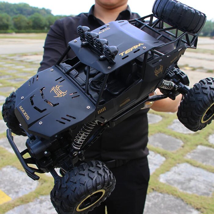 4WD RC Car With Led Lights 2.4G Radio Remote Control Cars Buggy Off-Road Control Trucks Boys Toys for Children - Image 2