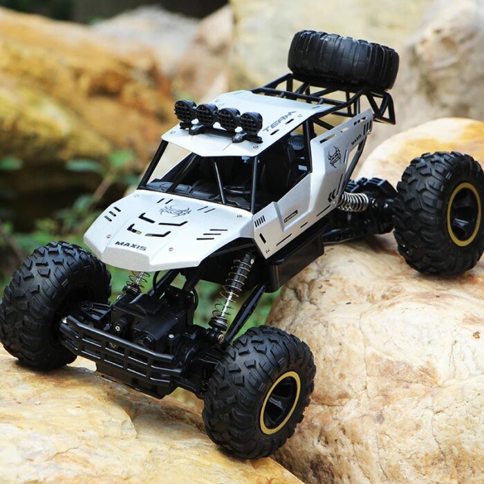 4WD RC Car With Led Lights 2.4G Radio Remote Control Cars Buggy Off-Road Control Trucks Boys Toys for Children - Image 4