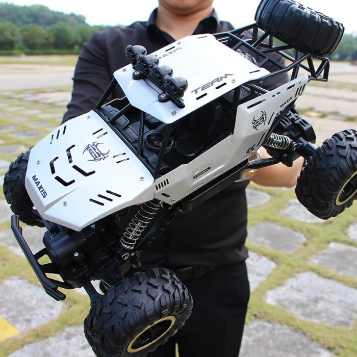 4WD RC Car With Led Lights 2.4G Radio Remote Control Cars Buggy Off-Road Control Trucks Boys Toys for Children - Image 1