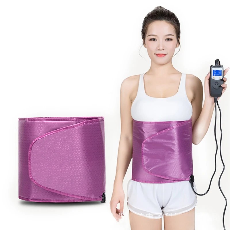 Electric Sauna Heating Belt Slimming Weight Loss Beauty Far Infrared Warm Uterut Female Menstrual Belly Back Pain Relief Tool Electric Sauna Heating Belt Slimming Weight Loss Beauty Far Infrared Warm Uterut Female Menstrual Belly Back Pain Relief Tool