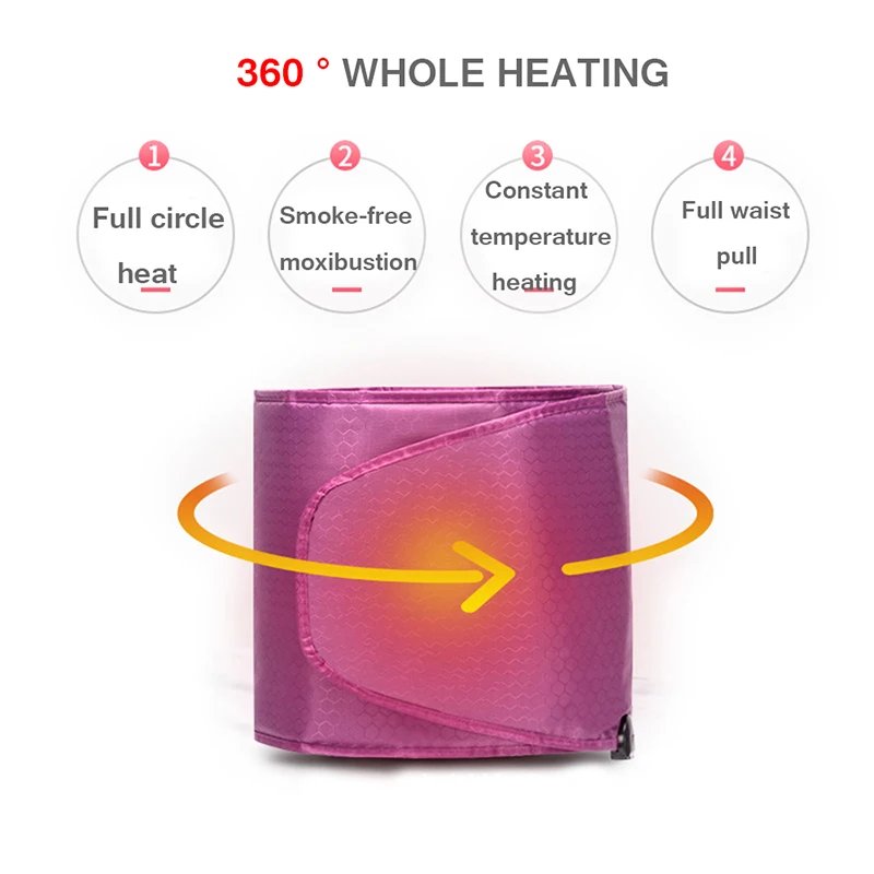 Electric Sauna Heating Belt Slimming Weight Loss Beauty Far Infrared Warm Uterut Female Menstrual Belly Back Pain Relief Tool Electric Sauna Heating Belt Slimming Weight Loss Beauty Far Infrared Warm Uterut Female Menstrual Belly Back Pain Relief Tool