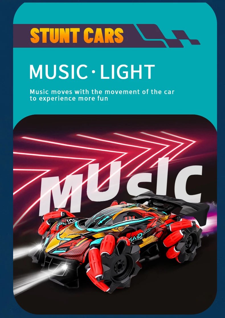 WLtoys F1 Drift RC Car With Led Lights Music 2.4G Glove Gesture Radio Remote Control Spray Stunt Car 4WD Electric Children Toys WLtoys F1 Drift RC Car With Led Lights Music 2.4G Glove Gesture Radio Remote Control Spray Stunt Car 4WD Electric Children Toys