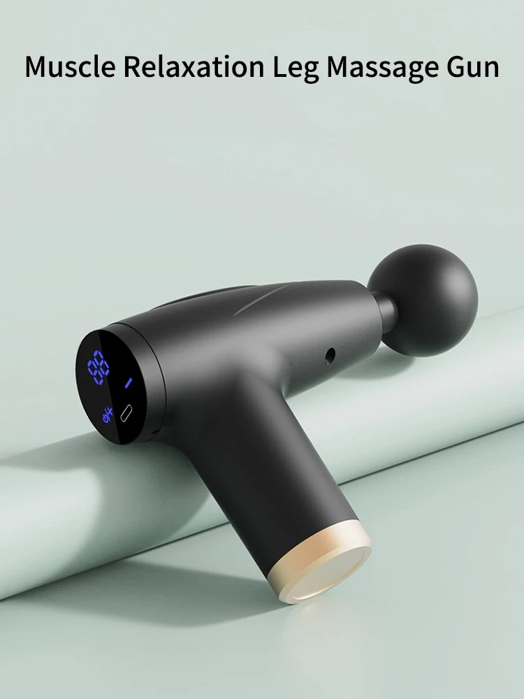Black 4-Head Mini Fascia Gun Multi-Stage Massage Gun Muscle Relaxation Massage Equipment Portable Vibration Massager Black 4-Head Mini Fascia Gun Multi-Stage Massage Gun Muscle Relaxation Massage Equipment Portable Vibration Massager