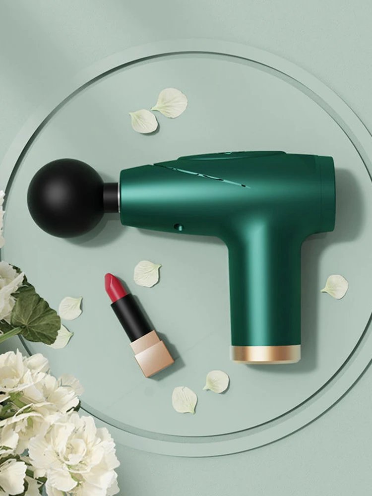 Black 4-Head Mini Fascia Gun Multi-Stage Massage Gun Muscle Relaxation Massage Equipment Portable Vibration Massager Black 4-Head Mini Fascia Gun Multi-Stage Massage Gun Muscle Relaxation Massage Equipment Portable Vibration Massager