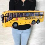 Electric Remote Control school bus with Lights