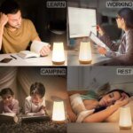 Table Lamp Bedside Lamp For Bedroom 13 Color Changing Touch Night Light RGB Remote Dimmable USB Rechargeable Portable Room Light - Image 4