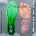 4D Orthopedic Sport Insoles Super Soft Breathable High-elasticity Shock Absorption Running Shoe Pad Anti-pain Deodorant Cushion - Image 2