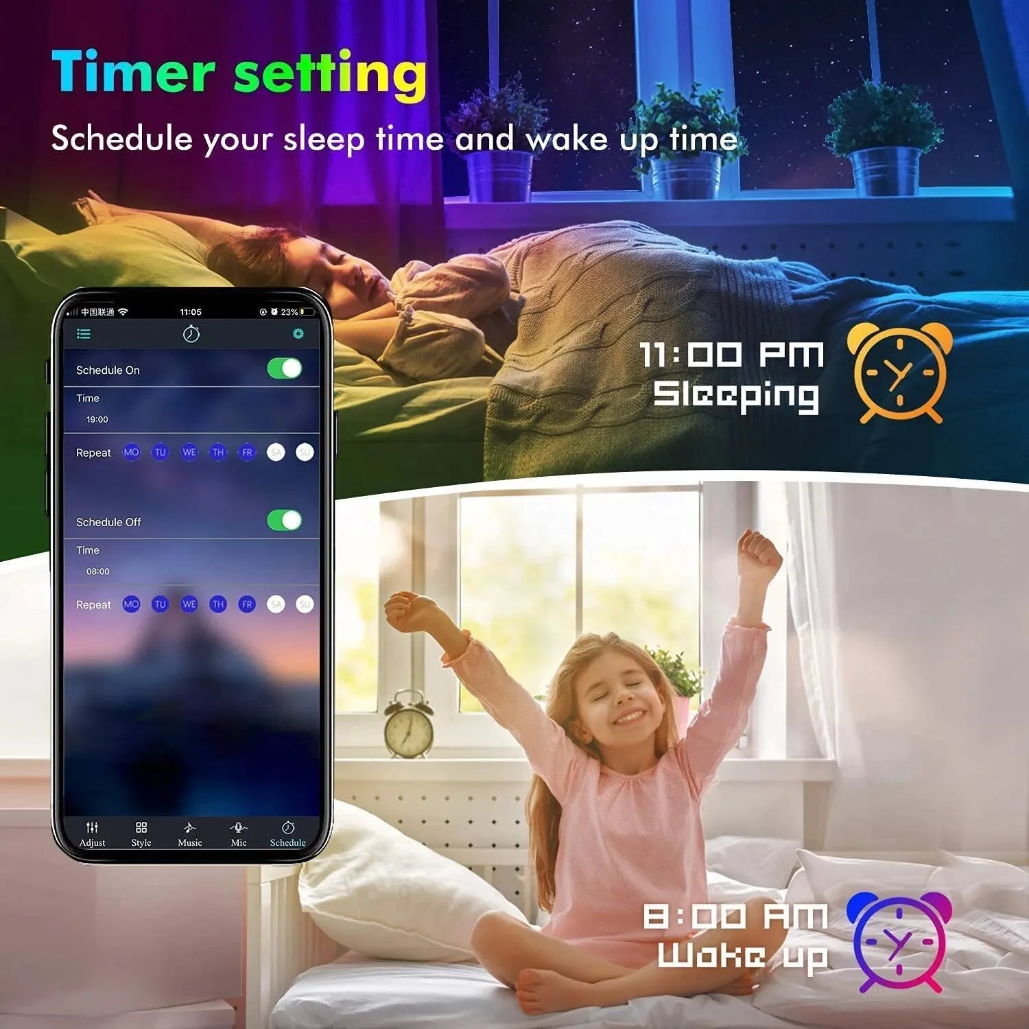 Led Strip Lights Bluetooth Control RGB LED Lights for TV USB 5V Led Tape for TV Backlight Room Party Decoration Led Strip Lights Bluetooth Control RGB LED Lights for TV USB 5V Led Tape for TV Backlight Room Party Decoration