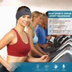 Bluetooth Earphones Sports Sleeping Headband Elastic Wireless Headphones Music Eye Mask Wireless Bluetooth Headset Headband - Image 3