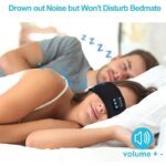 Bluetooth Earphones Sports Sleeping Headband Elastic Wireless Headphones Music Eye Mask Wireless Bluetooth Headset Headband - Image 5