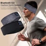 Bluetooth Earphones Sports Sleeping Headband Elastic Wireless Headphones Music Eye Mask Wireless Bluetooth Headset Headband - Image 4