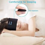 Bluetooth Earphones Sports Sleeping Headband Elastic Wireless Headphones Music Eye Mask Wireless Bluetooth Headset Headband - Image 2