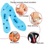 Acupressure on Foot Shoes Insole Magnet Massage Silicone Insoles for Medical Men increase time Women lose weight Shoe Sole - Image 5