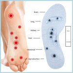 Acupressure on Foot Shoes Insole Magnet Massage Silicone Insoles for Medical Men increase time Women lose weight Shoe Sole - Image 4