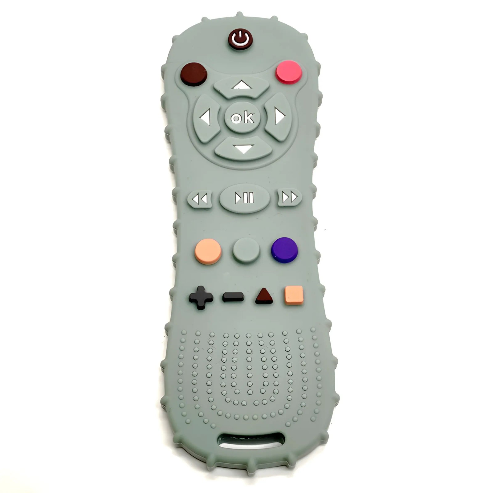 Baby Remote Control Teether Silicone Baby Anti-Eating Gloves Pacifier Bracelet Teething Stick Biting Toys