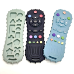 Baby Remote Control Teether Silicone Baby Anti-Eating Gloves Pacifier Bracelet Teething Stick Biting Toys - Image 2