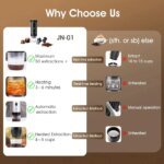 3 in 1 Electric Travel Espresso Machine Heating Water Portable Coffee Maker Compatible with Ground Coffee Small Large Capsules - Image 3