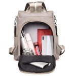 Lightweight Waterproof Large Capacity Detachable Shoulder Strap Multi Functional Women's Backpack - Image 3