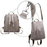 Lightweight Waterproof Large Capacity Detachable Shoulder Strap Multi Functional Women's Backpack - Image 4