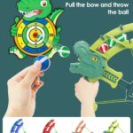 Montessori Throw Sport Slingshot Target Sticky Ball Dartboard Basketball Board Games Educational Children's outdoor Game toy