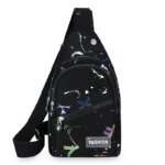 Chest Bag Crossbody Small Sling Backpack Sling Bag for Women, Chest Bag Daypack Crossbody for Travel Sport Crossbody Backpack - Image 5