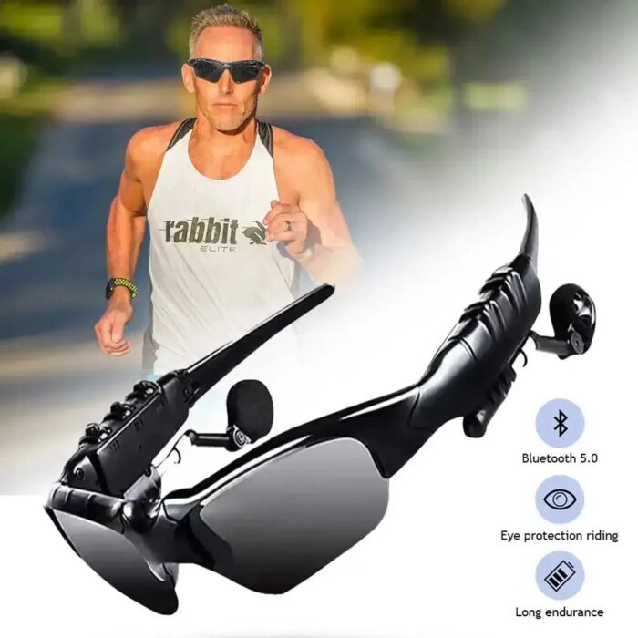 Sports Stereo Wireless Bluetooth Cycling Sunglasses 5.0 Headset Telephone Polarized Driving Sunglasses/mp3 Riding Eyes Glasses - Image 3