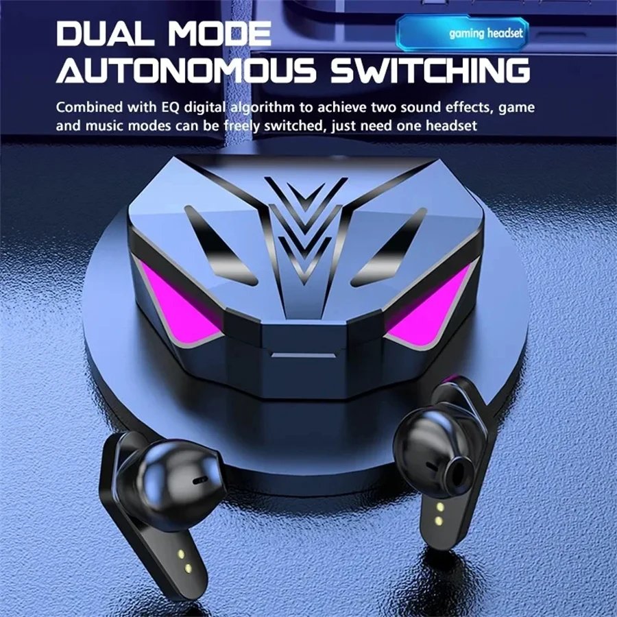 NEW AIR X15 Earphones Bluetooth Wireless Gamer Headphones Sport Low Latency Earbuds fone Gamer Headset Gamer With Mic Handfree