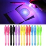 Invisible Ink Pen 12 PCS, Spy Pen with UV Light, Magic Marker for Secret Message,Treasure Box Prizes,Kids Party Favors,Toys Gift - Image 3