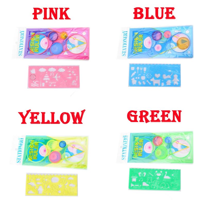 Geometry Spirograph Drawing Stencils Set Painting Template Art Crafts Creative Kids Educational Toy Variety of Flowers Ruler Geometry Spirograph Drawing Stencils Set Painting Template Art Crafts Creative Kids Educational Toy Variety of Flowers Ruler