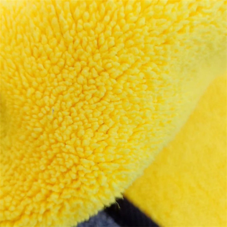 1/2/6pcs Microfiber Cleaning Towel Thicken Soft Drying Cloth Car Body Washing Towels Double Layer Clean Rags Car Accessories