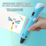 Electronic 3D Printing Pen High-Temperature 3D Graffiti Tool Intelligent Toy Christmas Birthday Gift - Image 4