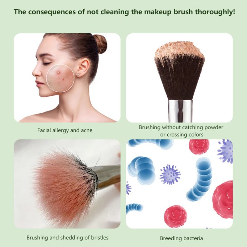 Automatic Electric Makeup Brush Cleaner Update 3 In 1 Type C-Charging Cosmetic Brush Washing Drying Tools Make Up Brush Cleaner Automatic Electric Makeup Brush Cleaner Update 3 In 1 Type C-Charging Cosmetic Brush Washing Drying Tools Make Up Brush Cleaner