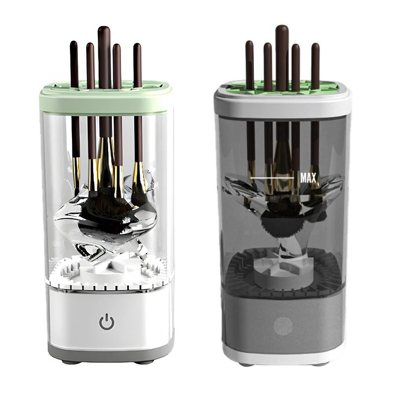Automatic Electric Makeup Brush Cleaner Update 3 In 1 Type C-Charging Cosmetic Brush Washing Drying Tools Make Up Brush Cleaner Automatic Electric Makeup Brush Cleaner Update 3 In 1 Type C-Charging Cosmetic Brush Washing Drying Tools Make Up Brush Cleaner