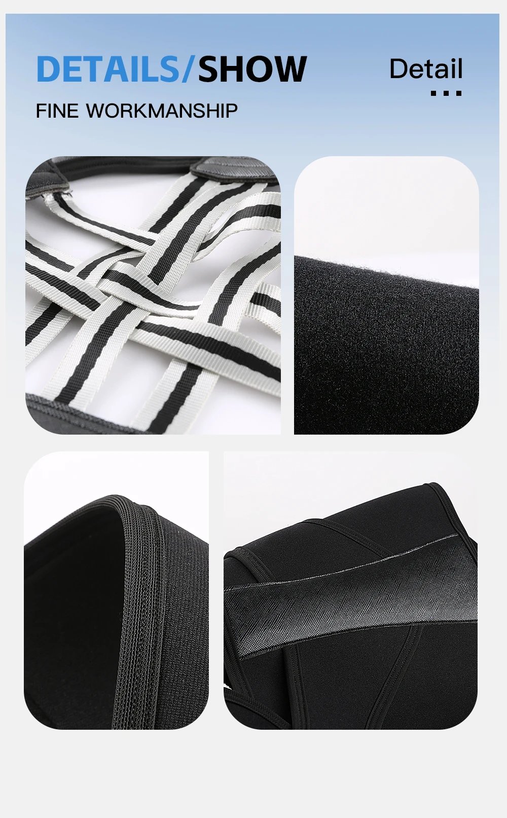 Posture Back Brace Adjustable Back Support Strap to Prevent Spinal Distortion and Hunchback Suitable for Men and Women