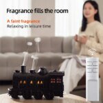 300ml Jellyfish Air Humidifier Essential Oil Diffuser Remote Control Room Electronic Character Humidifier Fragrance Diffuser - Image 4
