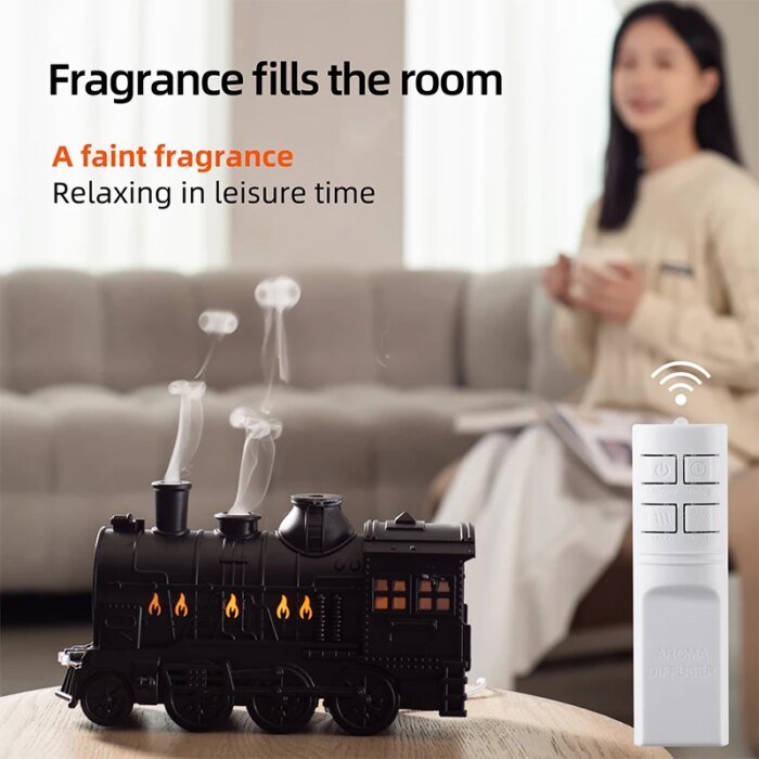 300ml Jellyfish Air Humidifier Essential Oil Diffuser Remote Control Room Electronic Character Humidifier Fragrance Diffuser - Image 4